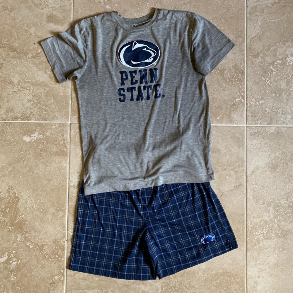 😎 Penn State pajama set - t-shirt and shorts. - Picture 1 of 7